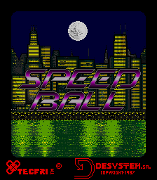 Speed Ball Title Screen